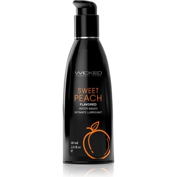 Wicked Sensual Care Aqua Flavored лубрикант гел с вкус Sweet Peach 60ml