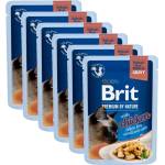 Brit Капсула BRIT Premium Cat Delicate Fillets in Gravy with Chicken for Sterilised 6 x 85 г