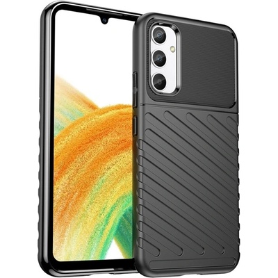 Gigapack Samsung A34 5G GIGAPACK силиконов протектор за телефон, устойчив на удар, изпъкнал модел, ЧЕРЕН GP-136229 (GP-136229)