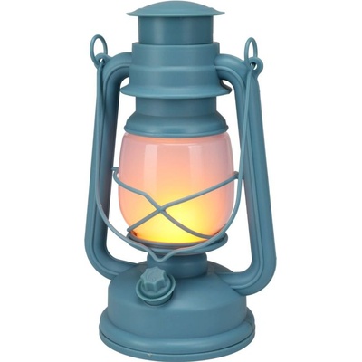 Lucerna s LED plamenem 24 cm modrá KO-CX2000500modr