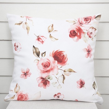 Biante TF-023 červené ruže na bielom 30 x 50 cm