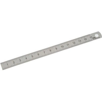 K-MET měřítko ocelové tenké 500 x 30 x 1 mm 1023