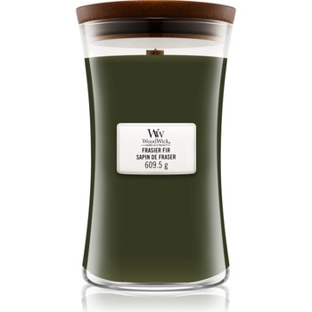 WoodWick Frasier Fir ароматна свещ с дървен фитил 609.5 гр
