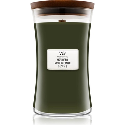 WoodWick Frasier Fir ароматна свещ с дървен фитил 609.5 гр