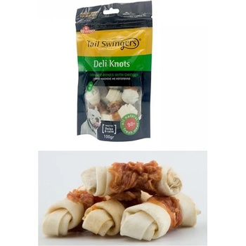 Image 1 of Pet Interest Chew Knots With Chicken вързан кокал за куче с пилешко месо, 100гр