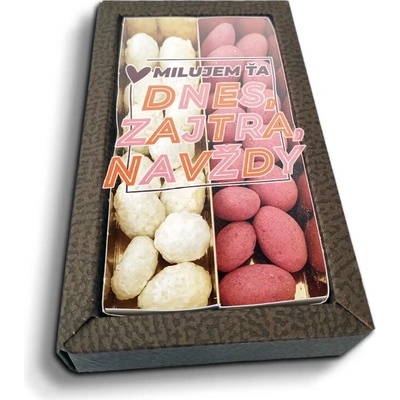 Sablio Mandle v čokoláde Dnes zajtra navždy 2 x 80 g
