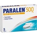 PARALEN RCT 500MG SUP 5