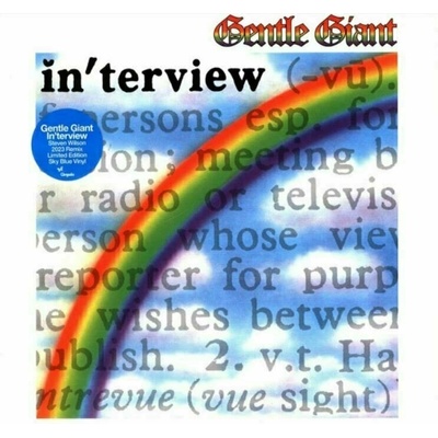 Gentle Giant - In'terview (Remastered) (Sky Blue Coloured) (LP) (0810098506182)