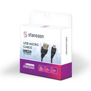Stansson 2 м USB микрокабел CS-206-D (CS-206-D)