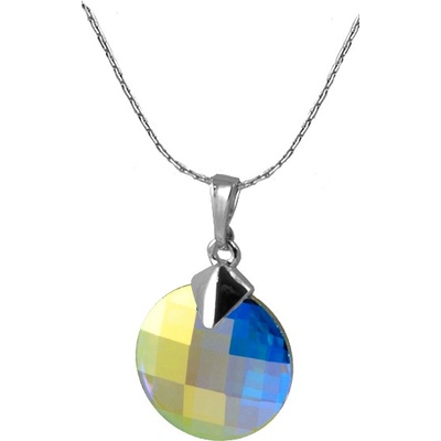 Marko se Swarovski elements diskokruh AB 2177