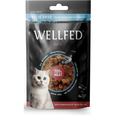 Pet Interest Wellfed Freeze dried with duck лакомство за котки 24gr