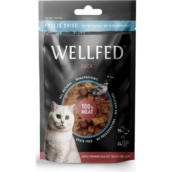Pet Interest Wellfed Freeze dried with duck лакомство за котки 24gr