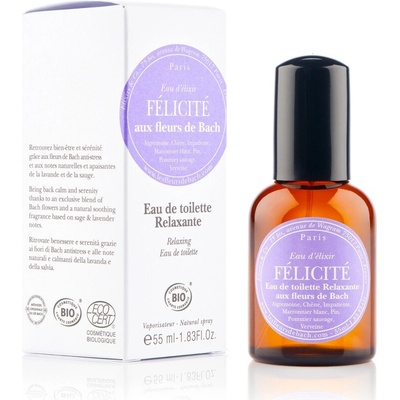 Les Fleurs de Bach bio Félicité Relax toaletní voda dámská 115 ml