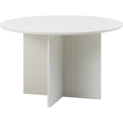 Unique Furniture Светлосива кръгла трапезна маса ø 110 cm Palma - Unique Furniture (51600000)