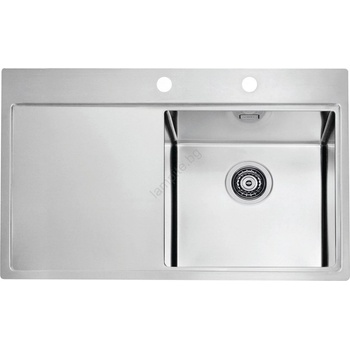 Alveus 1103651 - Кухненска мивка PURE 79x52, 5 см сатен, дeсен (AV0047)