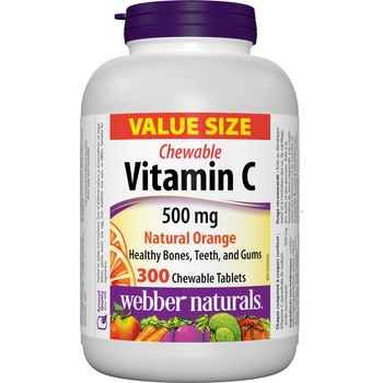 Webber Naturals Vitamin С, 500 mg, 300 таблетки, Webber Naturals