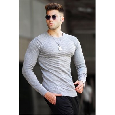 Madmext Мъжка блуза - сива #308877 (308877_Сив)