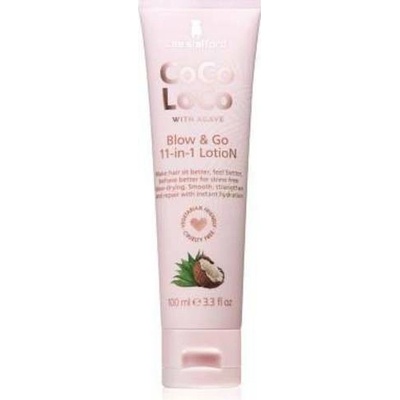 Lee Stafford CoCo LoCo Agave Blow & Go 11in1 Lotion Hydratační mléko na vlasy 100 ml