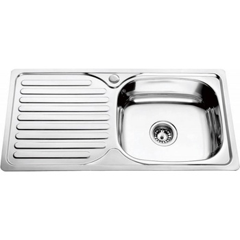 Inter Ceramic Кухненска мивка алпака 7843l Темпико, 78х43.3см (7843l tampico)