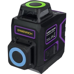 Levenhuk Лазерен нивелир Ermenrich LV40 PRO Purple, до 30 м, до 42 ч. време за работа (LV40 PRO Purple)