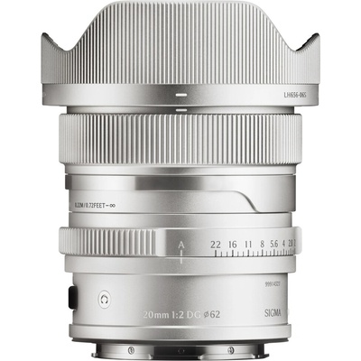 SIGMA 20 mm F2 DG Contemporary I series pre Sigma L - strieborný