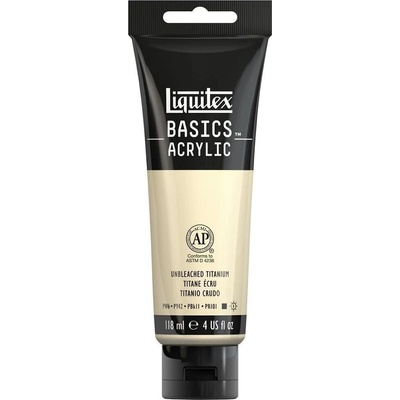 Liquitex Basic АКРИЛНА боя 434 Unbleached Titanium 118 ml 1 бр (72.1434)