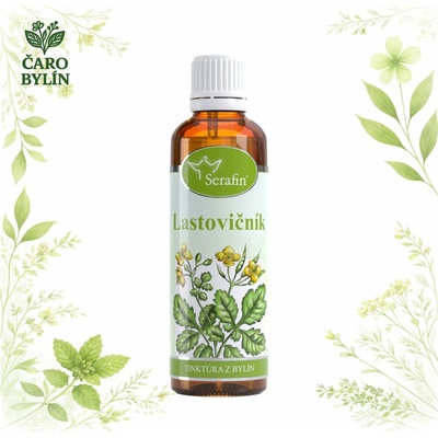 Serafin Lastovičník bylinná tinktúra 50 ml