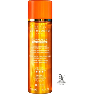Institut Esthederm Golden Glow zlatavý opalovací olej na tělo 125 ml
