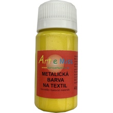 Artemiss barva na textil 62 Žlutá 40 g