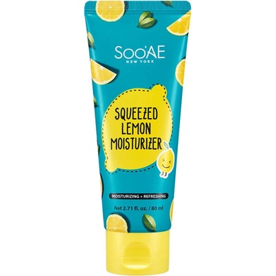 Soo'AE Squeezed Lemon Moisturizer Hydratační pleťový krém 80 ml