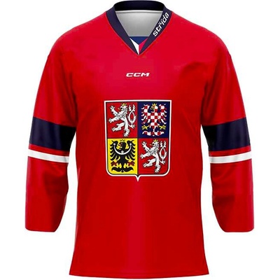 CCM Fan ČR EHT JR Red Junior