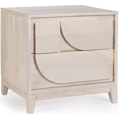 Bizzotto Нощно шкафче archita с 2 чекмеджета (0747085)