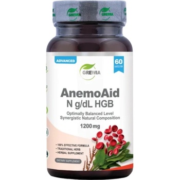 Grewia AnemoAid N g/dL HGB [60 капсули]