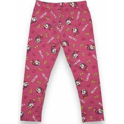 Dievčenské legíny ružove