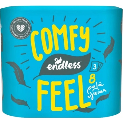 ENDLESS COMFY FEEL 3-vrstvový 8 ks