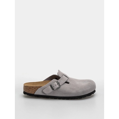Birkenstock Boston Suede Narrow lavender sky