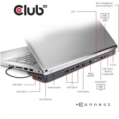 Club3D CSV-1564W100