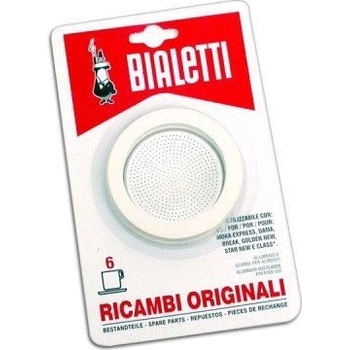 Bialetti 9 hliník sitko + silikonové tesnenie 3 ks