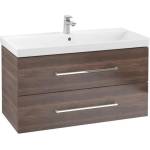 Villeroy & Boch Avento - Шкафче за умивалник, 98x51x45 см, 2 чекмеджета, Arizona Oak A89200VH (A89200VH)