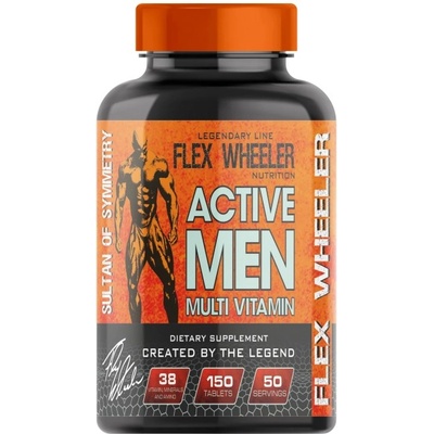 Flex Wheeler Signature Series Active Men Multi Vitamin [150 Таблетки]