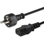 SAVIO 1.8 m Schuko (M) захранващ кабел - IEC C13 1.8 m CL-138 (CL-138)