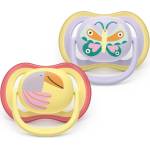 Philips Залъгалки Philips Avent Ultra Air 0-6м пастелни пеперуда и птица (Ultra Air)
