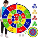 Oboustranný Dart šipky štít míče na suchý zip velký 66 cm