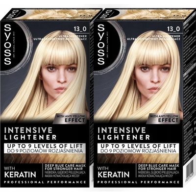 SYOSS Zesvětlovače vlasů blond Ultra Intenzivní Zesvětlovač