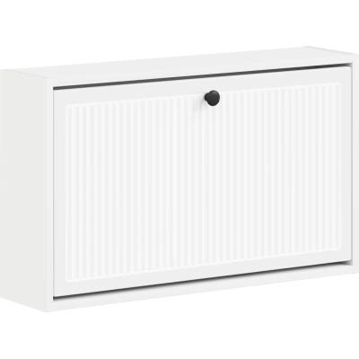 vidaXL Стенно шкафче за обувки EDE 71 x 17 x 43 см Инженерна дървесина (895965)