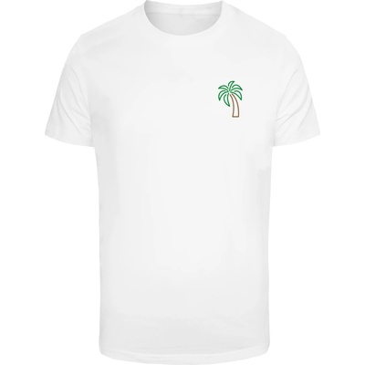 Mister Tee Тениска Coconut Tree Tee white XXLUB-MT3293-00220 - Тъмносив, размер 5XL
