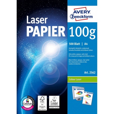 AVERY 100g, 500 listů, A4