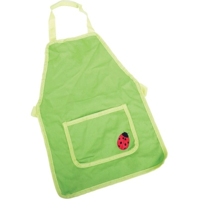 Bigjigs Toys zahradní zástěra zelená s beruškou