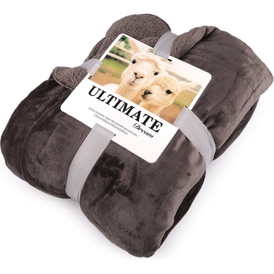 Stoklasa Deka beránek šedohnědá 150x200 – Zboží Dáma