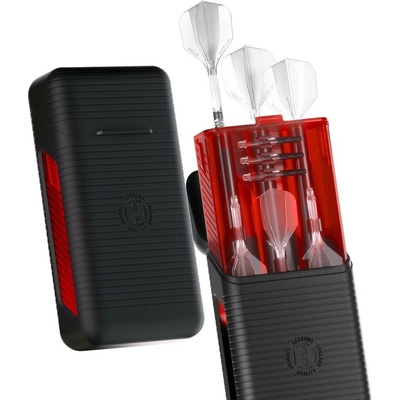 Harrows Vault černo-červené na 1 set šipek